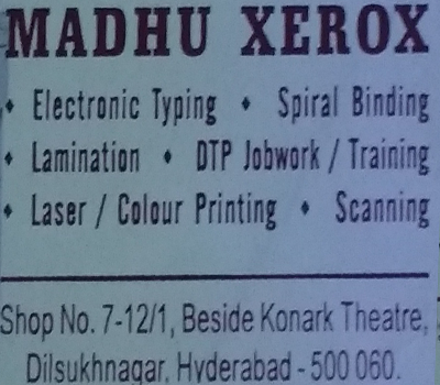 Madhu Xerox-1