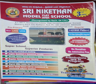 Sri Nikethan Model High School-1